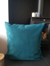 4 of 22 x 22 inch Teal Malia