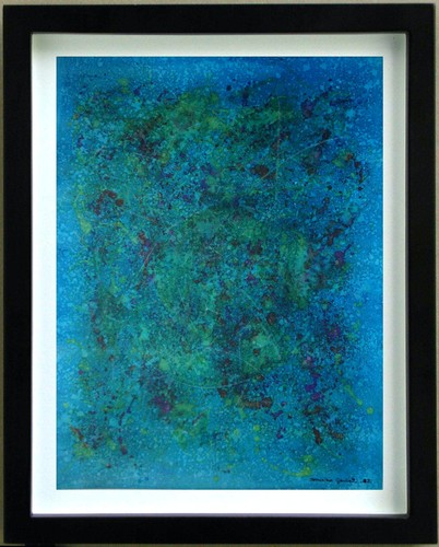 Drawing abstract composition - drawing,