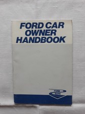 Ford Car Owners Handbook