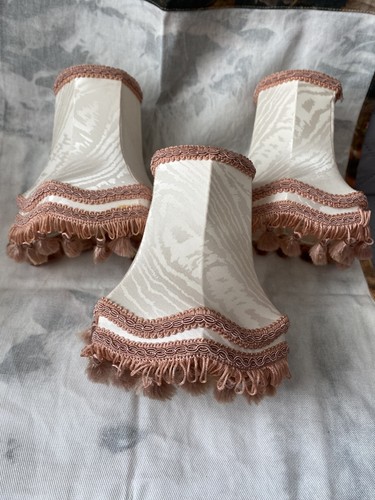 Vintage pink salmon fabric - pink/salmon,