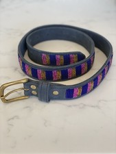 Maasai Beaded Leather Belt