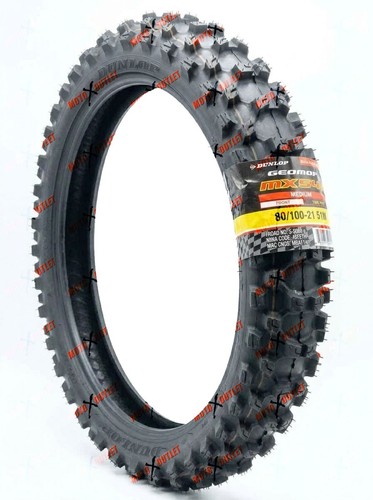 Dunlop 100 21 front - 54, 80/100-21