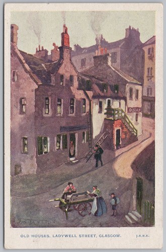 Glasgow old houses - glasgow,