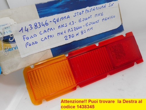 Gem plastic tail light - gem,