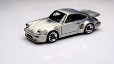 Master 1:64 Porsche 930 911 Turbo Black Bird Engine Diecast Toys Car Models Gift