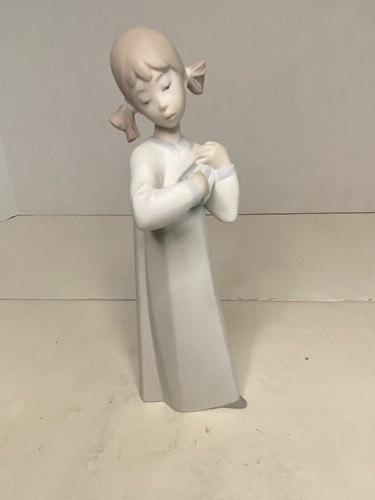 Retired lladro girl with - retired,