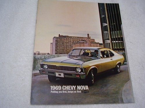 1969 chevrolet nova brochure - chevrolet,
