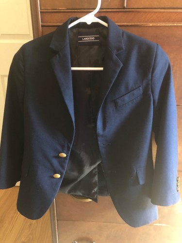 Lands end navy - end, blazer