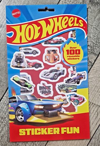 Hot wheels sticker fun - wheels,