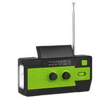 Solar Hand-Crank Radio