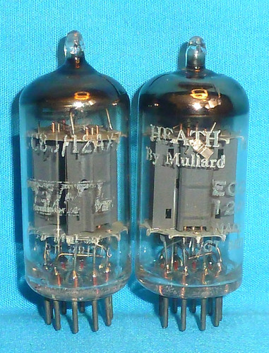 Mullard 12au7 ecc82 17mm - 2-,