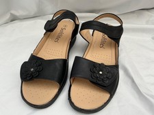 Softlites ladies black - , sandals