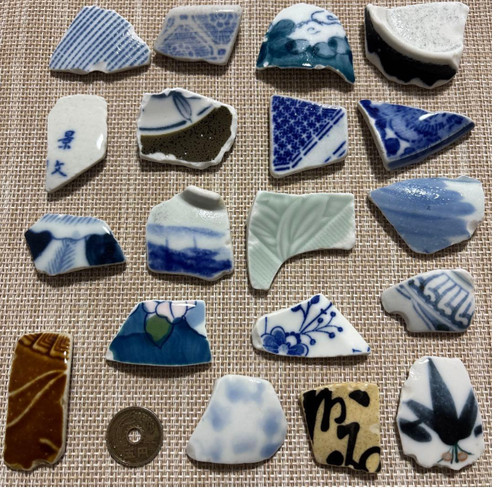 Sea glass from japan - japan,