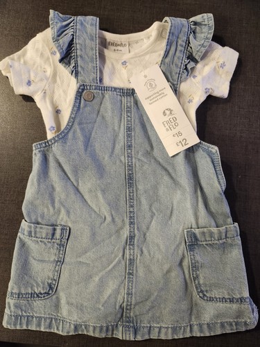 Girls months piece frill - girls, 2
