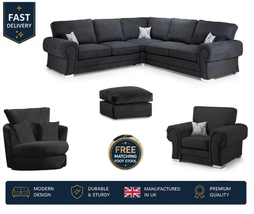 Verona corner sofa full back - sofa,