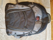 Wenger Synergy 16" Laptop Backpack Nylon Polyester Black Grey VGC