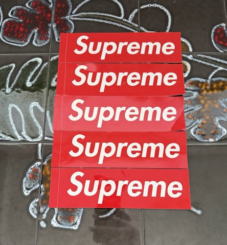 Supreme box logo stickers - box,