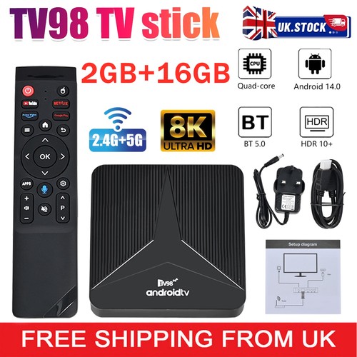Android smart tv box - 14.0,