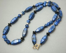 Vintage 1950s retro Czech blue