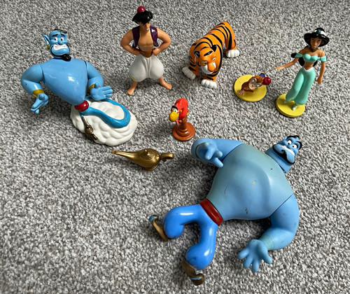 Disney aladdin figurine set - aladdin,