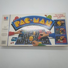 Vintage Family Board Game: Pac-Man, Marble Gobbling, MB Games, 1982, 2-4 Players