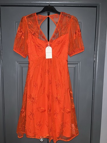 Monsoon size orange floral - monsoon,