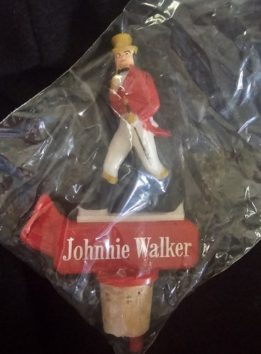 Vtg 60s johnnie walker figural - 60s,
