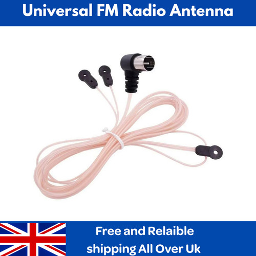 Indoor aerial dipole ribbon - fm,