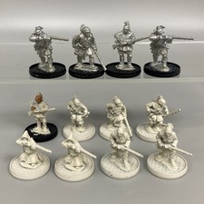 12 WOODLAND INDIANS IN SNOW