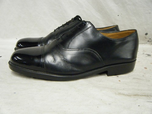 Mens black leather parade - mens,