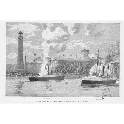 Naval action between model - naval,