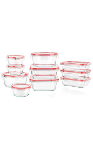 Pyrex 20pc glass - pyrex, freshlock