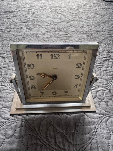 Vintage 1930s art - deco, chrome