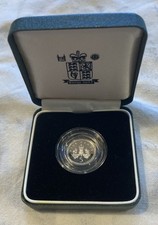 1990 UK Silver Proof Piedfort