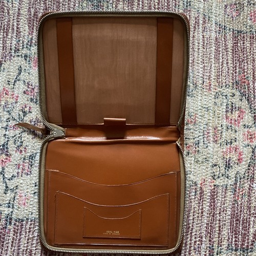 Vintage english real hide - vintage, "real