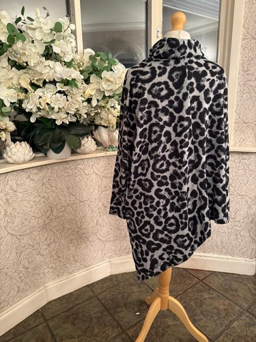 Cosy leopard knit white - cosy, in