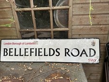 LARGE VINTAGE Bellefields road