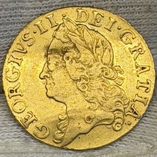 Gold George II Half Guinea