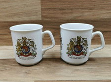 2 x TAMS Silver Jubilee H M Queen Elizabeth II 1977 / Truro Centenary Mugs 