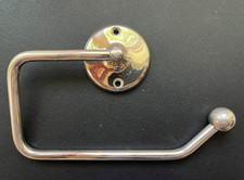 Samuel Heath polished chrome toilet roll holder – classic design - two avail.
