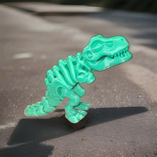Articulated rex dinosaur - articulated, t-rex