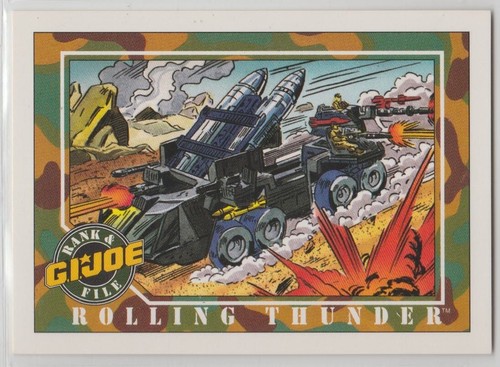 1991 impel joe 9 rolling - g.i.,
