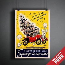  WW2 ADS TRANSPORTATION POSTER