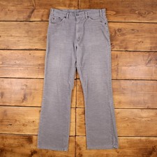 Vintage Levi's Cord Corduroy Pants Trousers 34x32 90s White Tab Unisex Bootcut