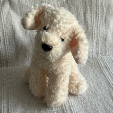 Keel Toys white poodle Bichon Fraise Curly Cream White Rare soft toy teddy plush