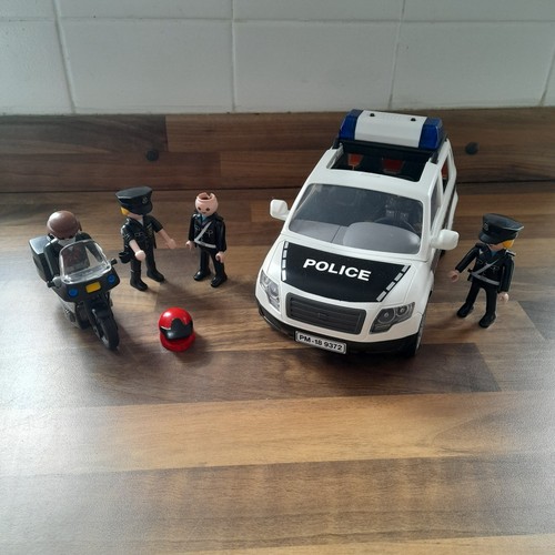 Playmobil police car - playmobil,