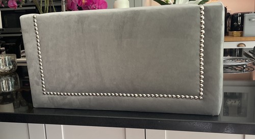 Velvet studded padded box - studded,