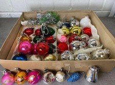 37 Vintage Christmas Baubles 1950’s Onwards 