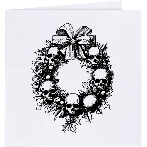 Gothic skull christmas - 'gothic,