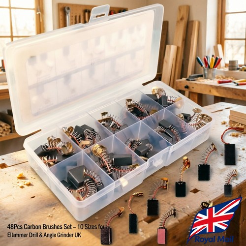 Pack carbon brushes 10 - brushes,